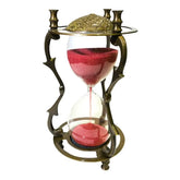 Antique Brass Sand Timer Hourglass 4 Minute